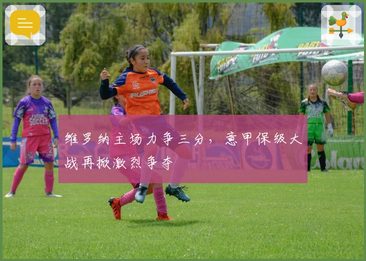 维罗纳主场力争三分，意甲保级大战再掀激烈争夺